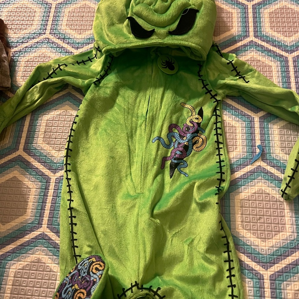 Green Monster Kids Costume